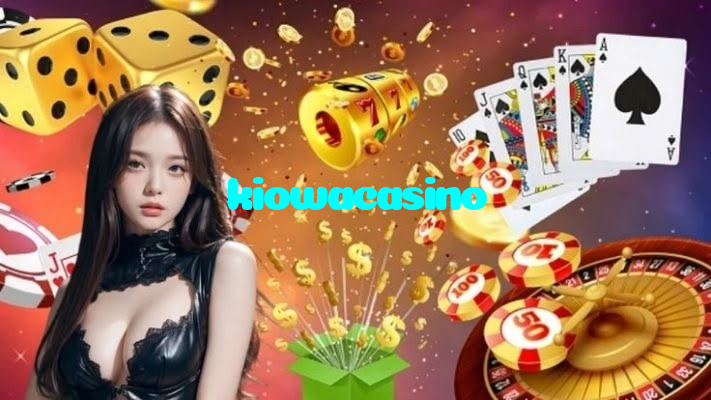 kiowacasino casino presented on mobile device in Pakistan with slots and live games
